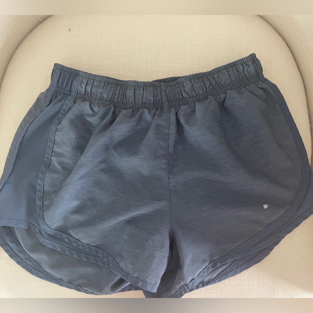 EUC nike tempo running shorts blue